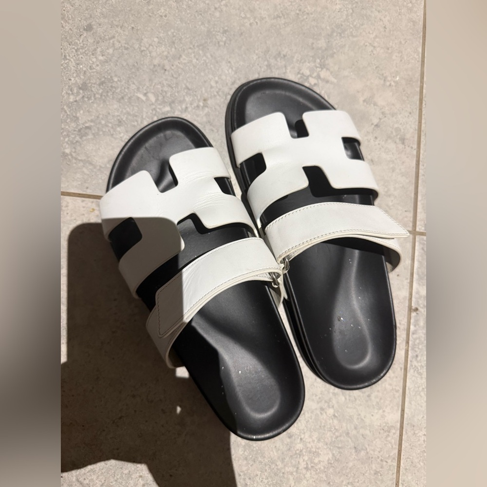 Authentic Hermes chypre sandal white